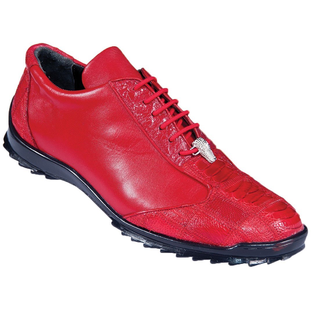Sneaker de Piel Avestruz Pata Modelo LAB-ZC091912