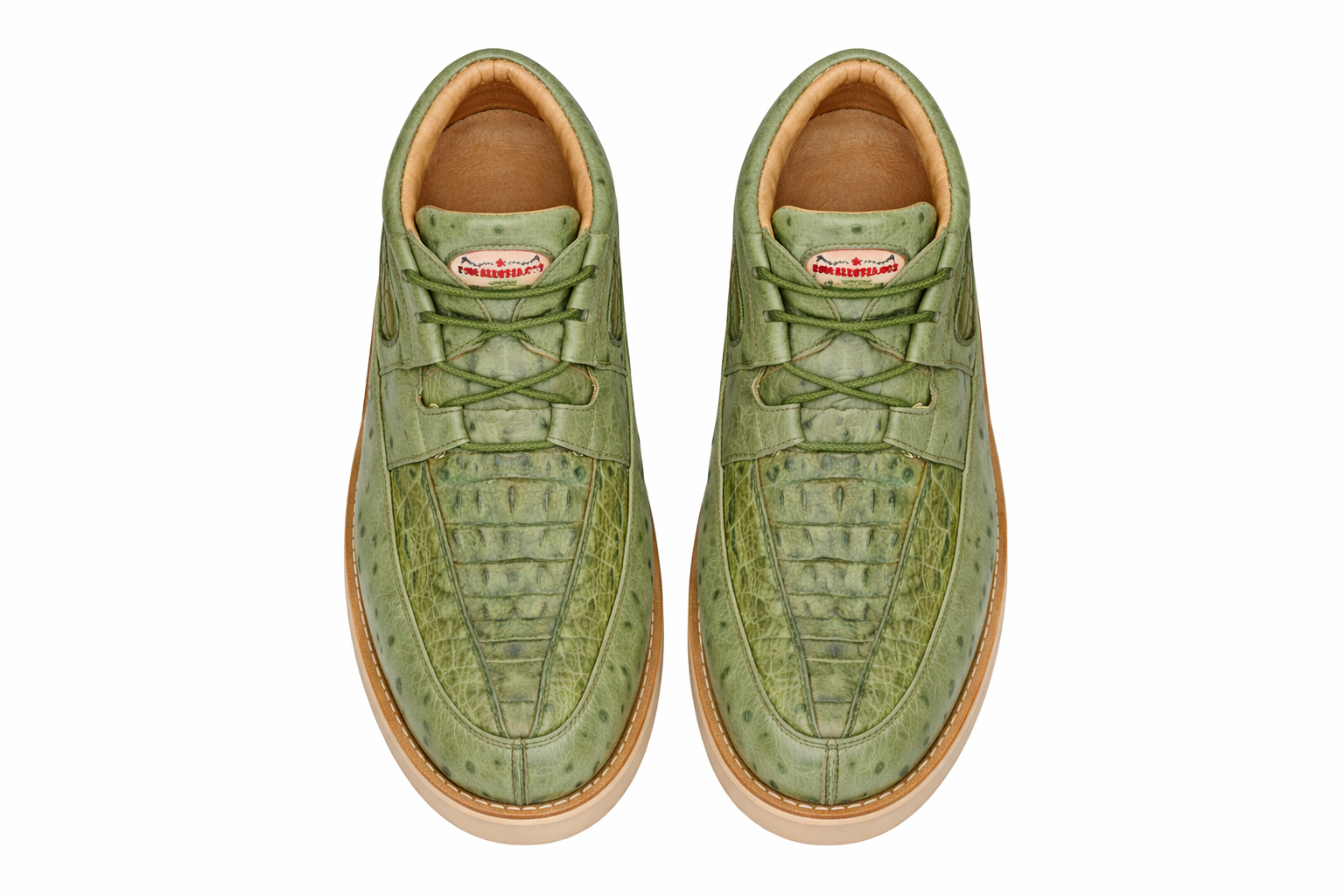 Zapato Piel Caiman y Avestruz LAB-ZA050248
