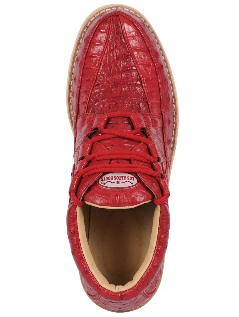 Zapato Piel Caiman y Avestruz LAB-ZA050212