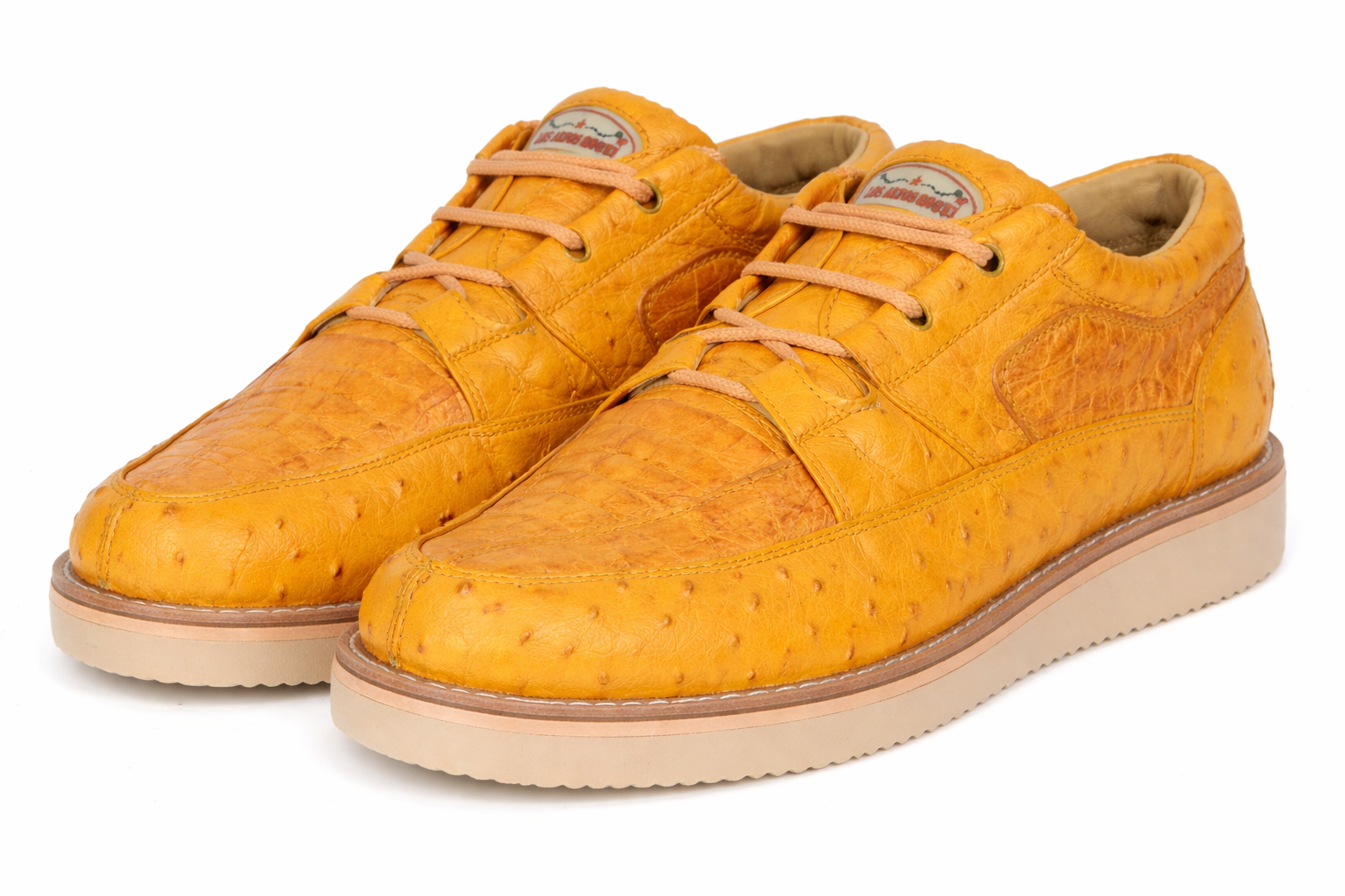 Zapato Piel Caiman y Avestruz LAB-ZA050202