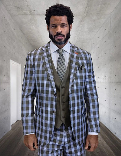 Blue Statement Suit