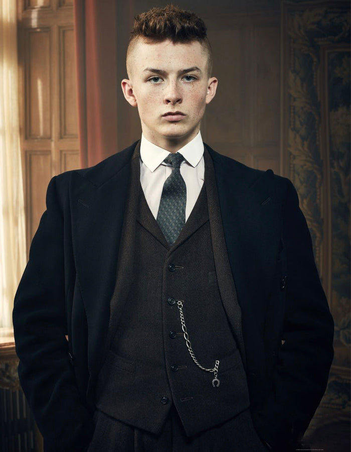 Finn Shelby 3PC Suit & Overcoat Costume
