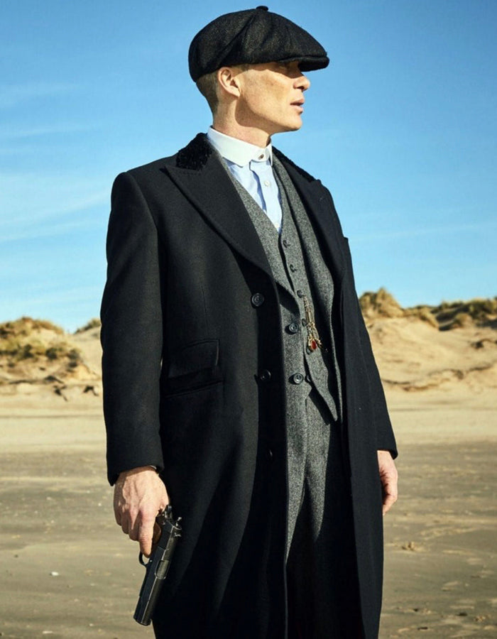 Thomas Shelby Inspired Grey Suit Costume Set