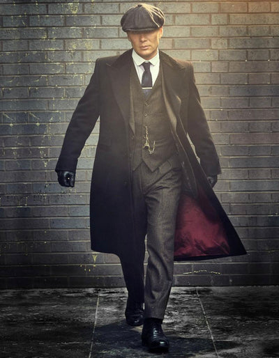 Thomas Shelby Costume Suit with Overcoat