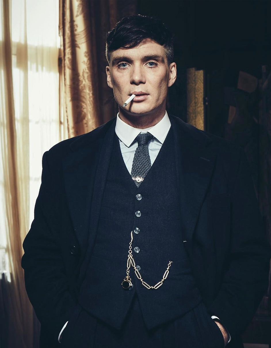 Thomas Shelby Inspired Suit & Overcoat Costume