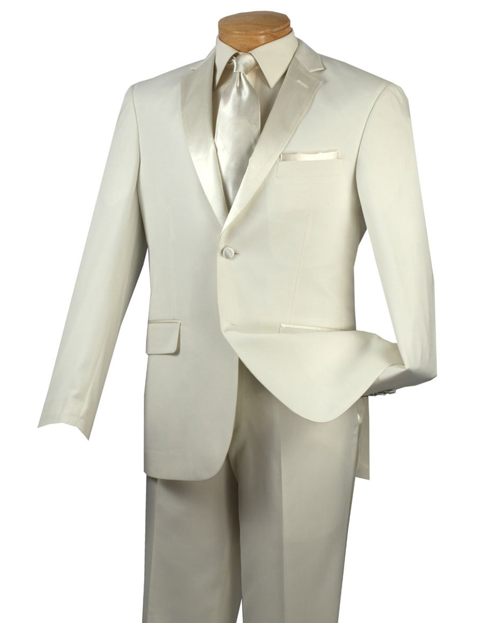 Ivory Classic Notch Tuxedo by VCI