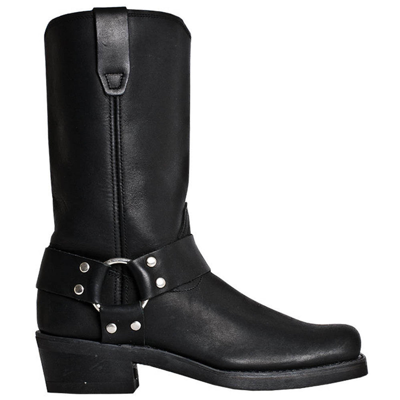 Dingo Black Womens Leather Motorcycle Boots