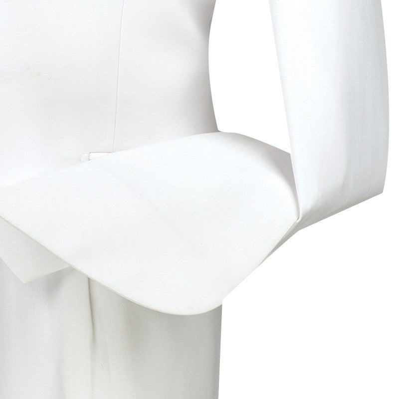 Morgan Collection Regular Fit 3 Piece Suit White