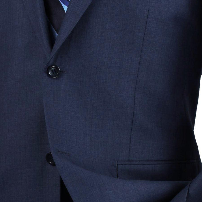 Monte Carlo Regular Fit 2 Piece Suit in Blue