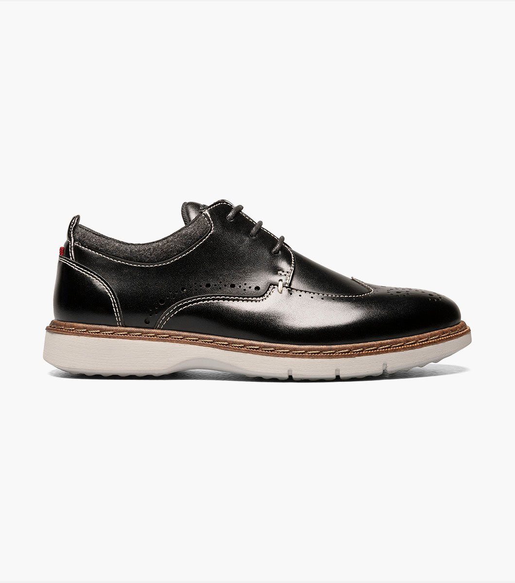 Stacy Adams Kids Synergy Wingtip Lace Up by Stacy Adams Shoes