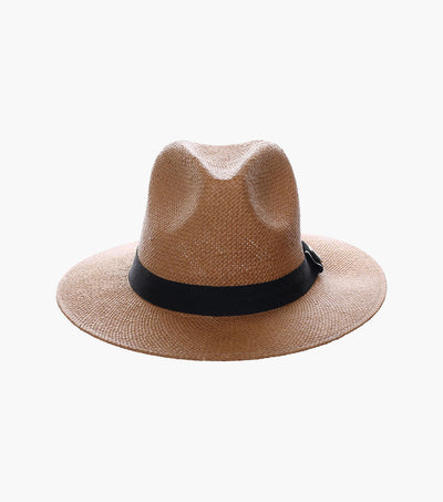 Torno Fedora Toyo Pinch Front Hat