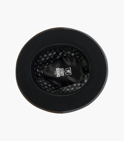 ALPHA FEDORA Wool Felt Pinch Front Hat