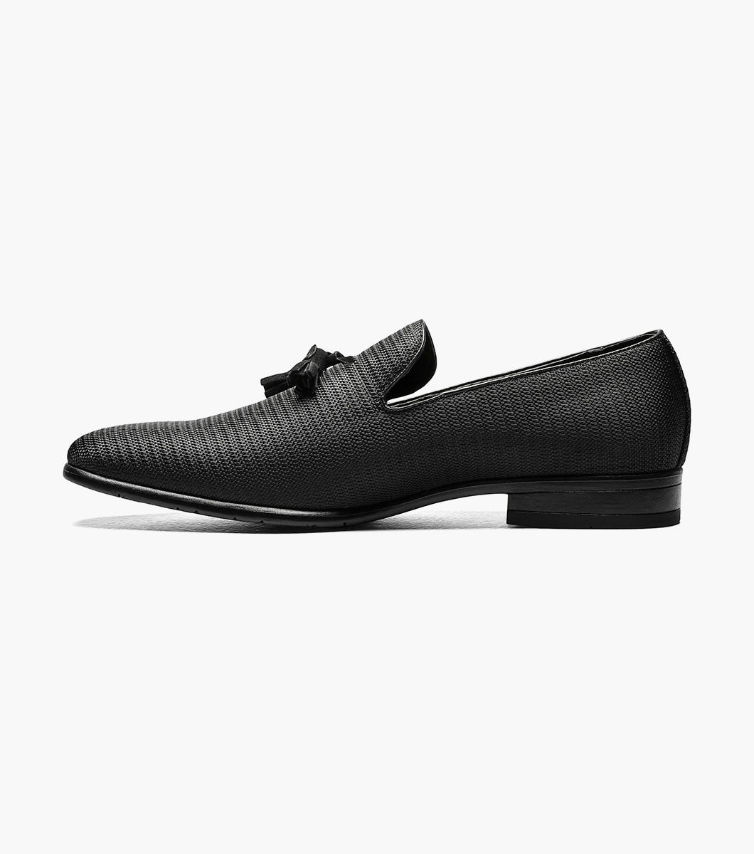 Stacy Adams Tazewell Plain Toe Tassel Slip On by Stacy Adams Shoes