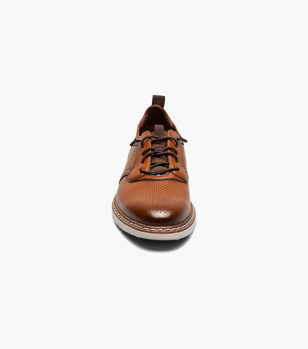 Stacy Adams Kids Sync Plain Toe Elastic Lace Up by Stacy Adams Shoes