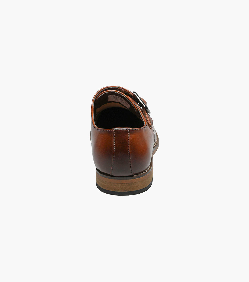 Stacy Adams Kids Desmond Cap Toe Monk Strap by Stacy Adams Shoes