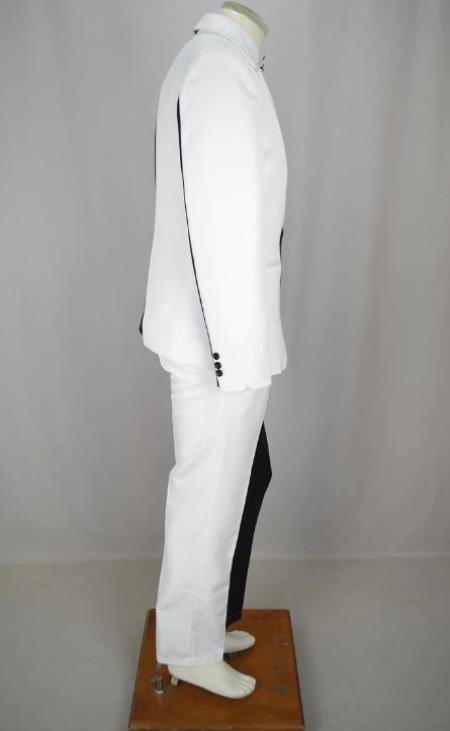 Men Peak Lapel Wedding Suit