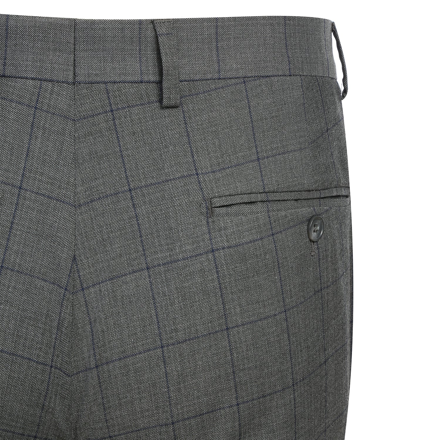 Men's Double-Breasted Slim Fit Suit 293-44