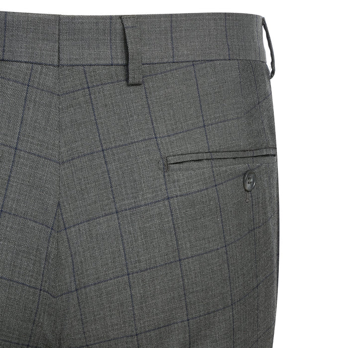 Men's Double-Breasted Slim Fit Suit 293-44