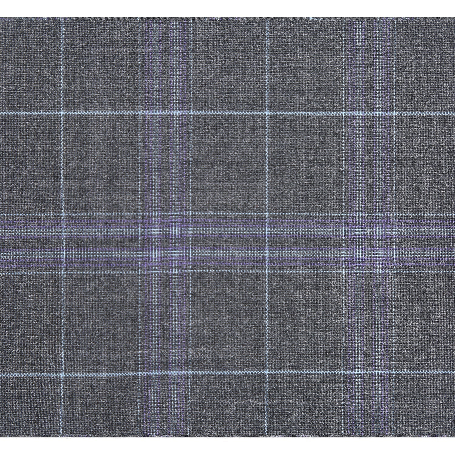 Men's Classic Fit Checked Suit by Renoir