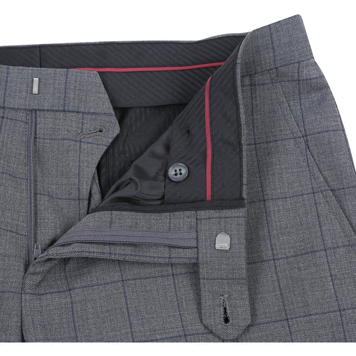 Men's Double-Breasted Slim Fit Suit 293-44