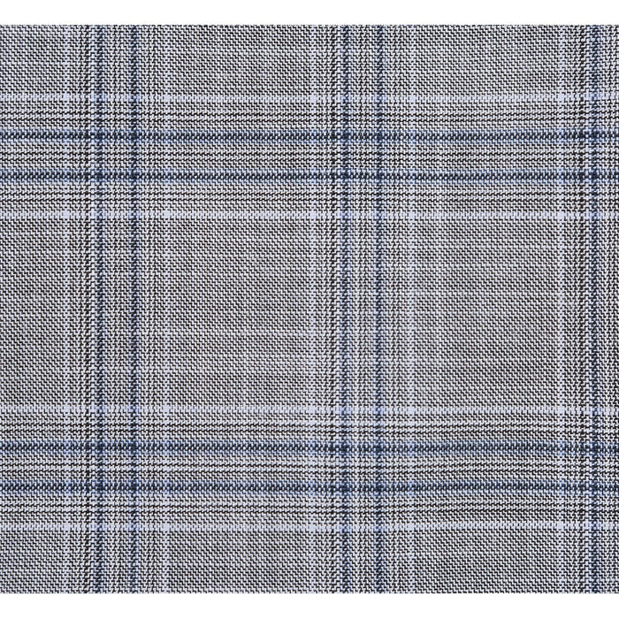 Men's Classic Fit Checked Suit by Renoir