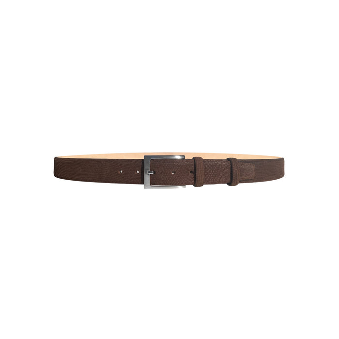 CBelt -1547  Design Suede Belt - Brown Suede