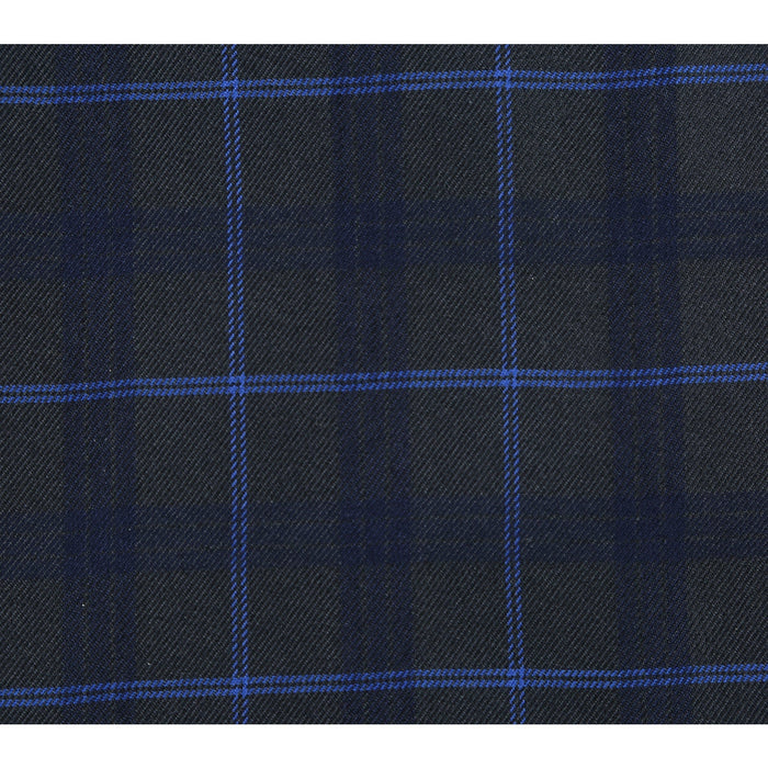 Men's Checked Classic Fit Suit by Renoir