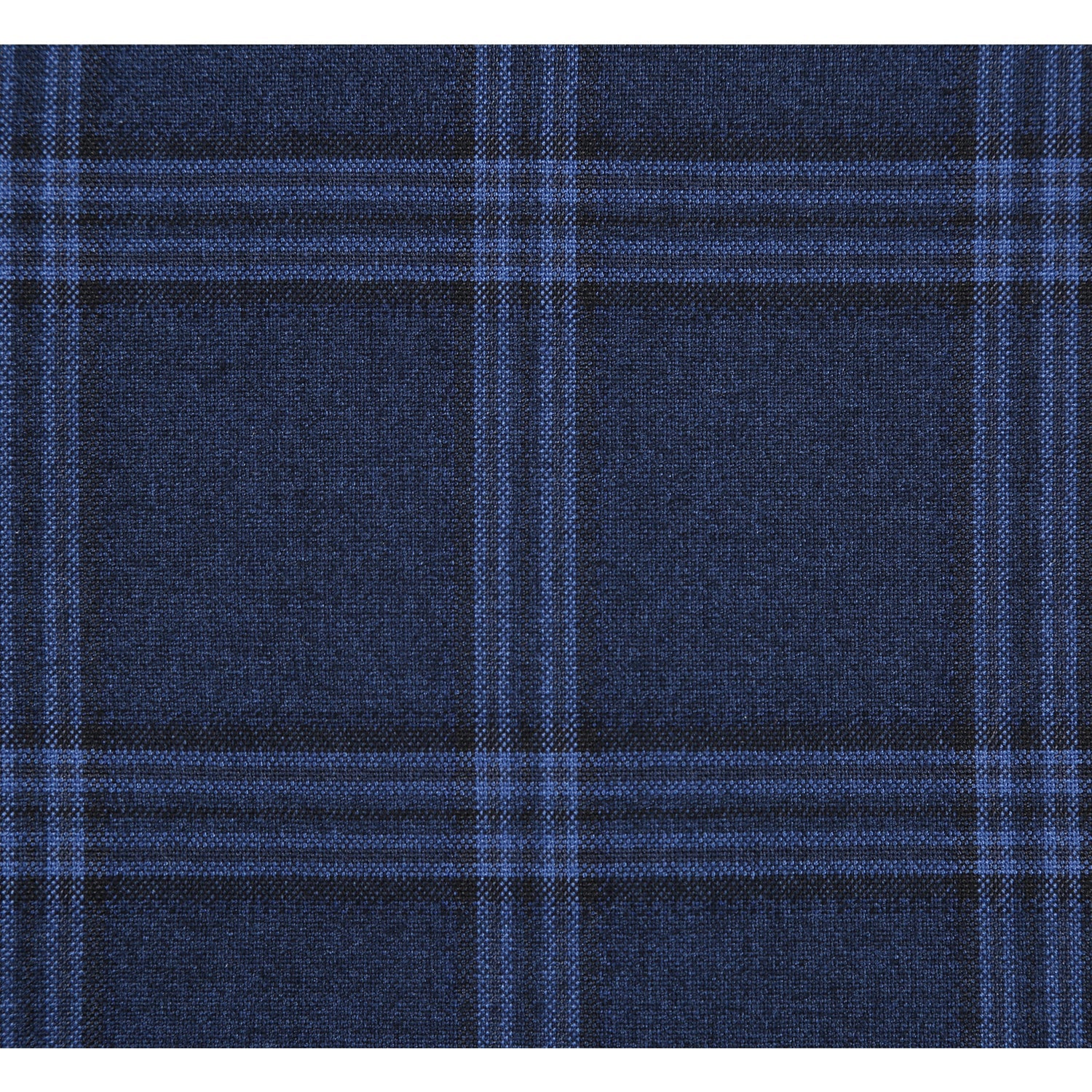 Men's Slim Fit Checked Suit 293-22 by Renoir