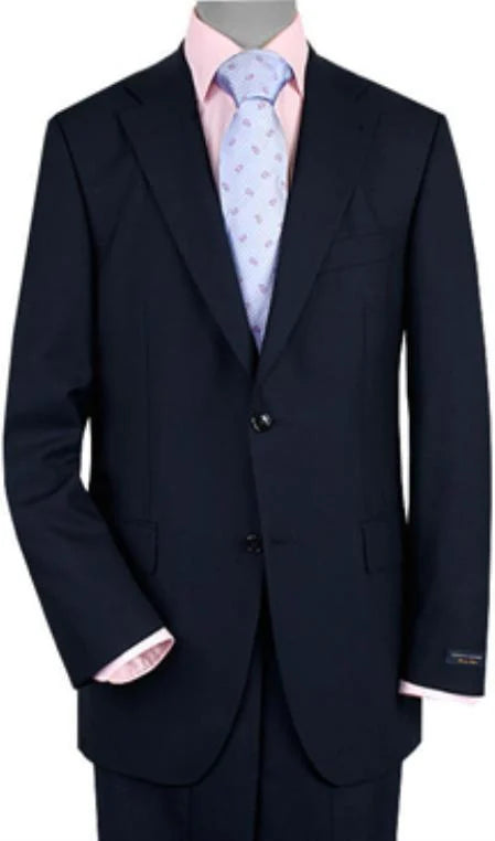 Men's Cheap Priced Discounted 2 Button Slim Fit Dress Cheap Priced Business Suits Clearance Sale + Flat Front Pants Black + Matching White & Tie