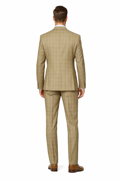 1920s Vintage Suits Patterns Checkered Suit