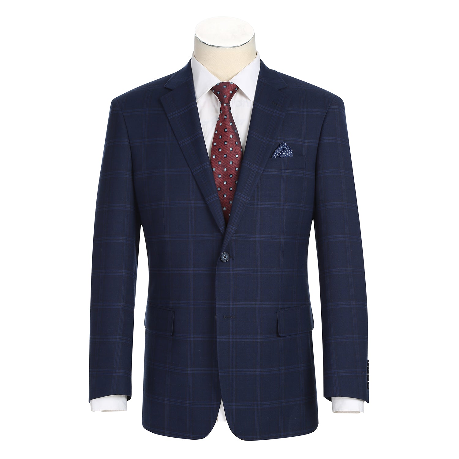 293-41 Men's Classic Fit Suit by Renoir