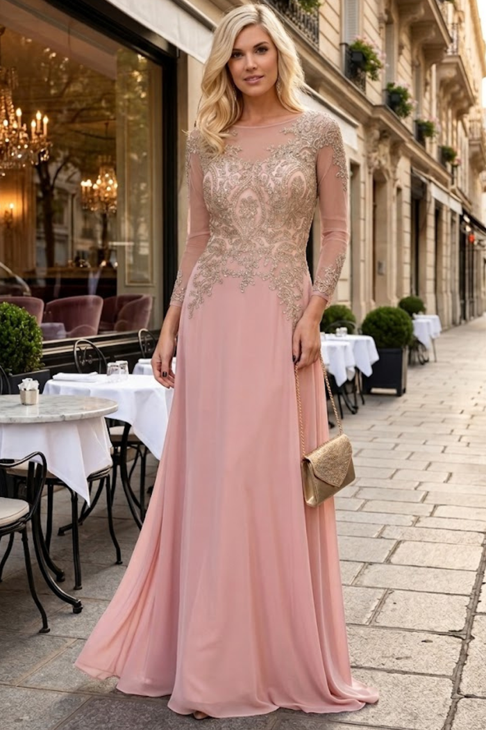 Plus Size Long Evening Gown Maxi Formal Dress for Women By May Queen MQ1549
