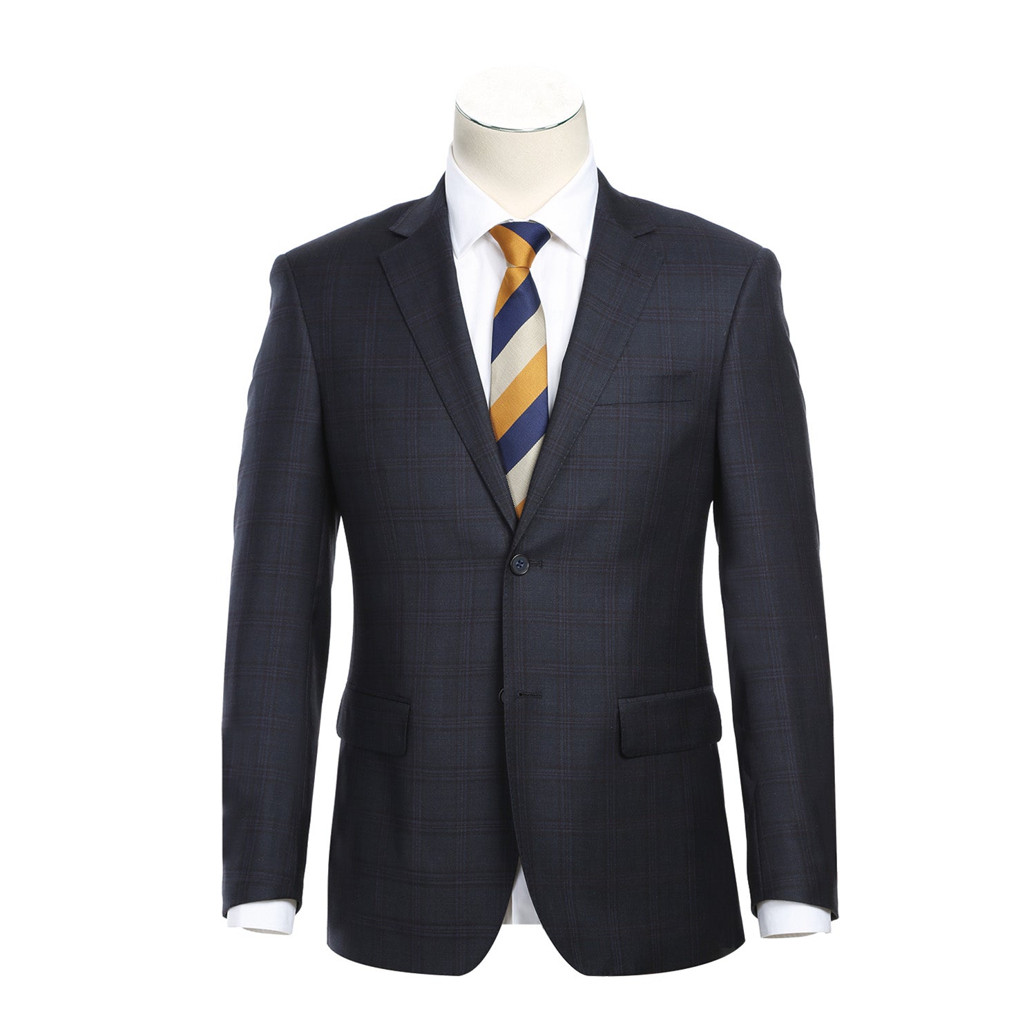 564-5 Slim Fit Wool Suit for Men