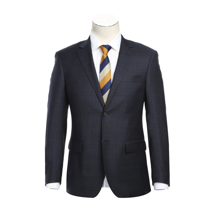 564-5 Slim Fit Wool Suit for Men