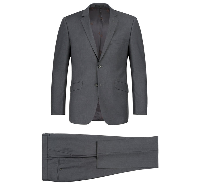 Men's 2-Piece Notch Lapel Suit by Renoir