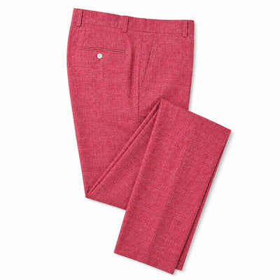 Premium Linen Pant – Red