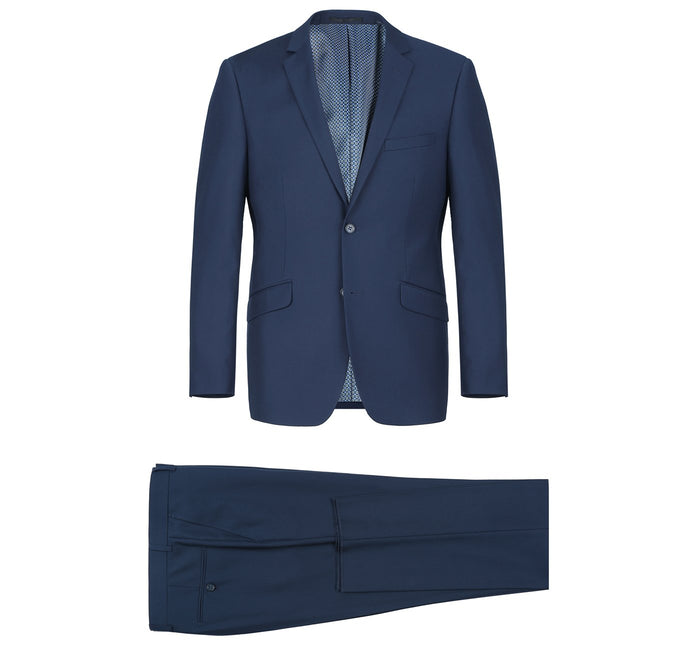 Men's Slim Fit Stretch 2-Piece Suit by Renoir