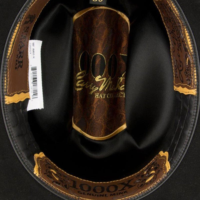 1000x Larry Mahan Imperial Mink Hat Black