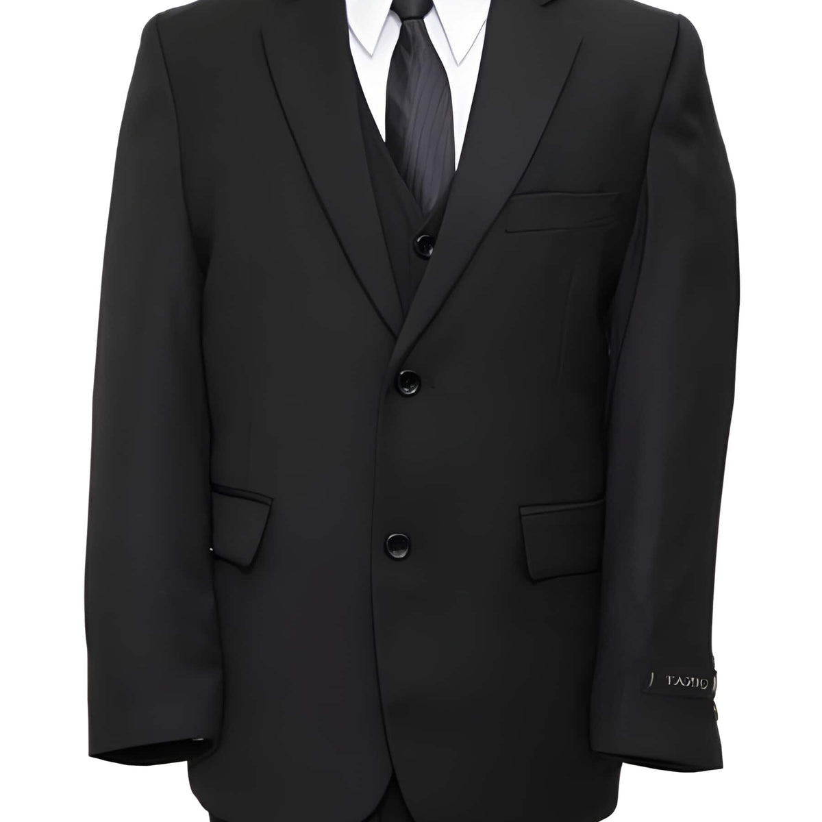 2 Button Husky Cut Boy Suit Style 3 ~ Three Funeral Attire