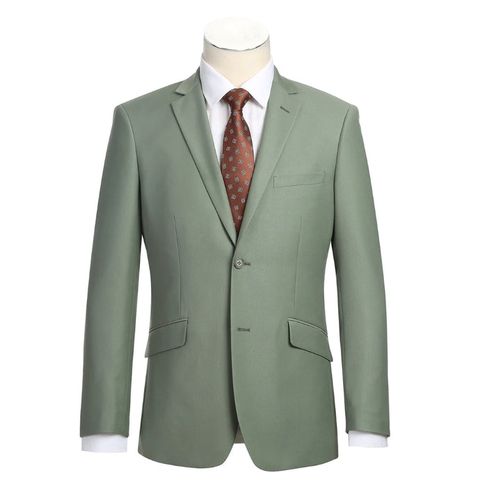 Vanderbilt Classic Sage 2 Piece Suit