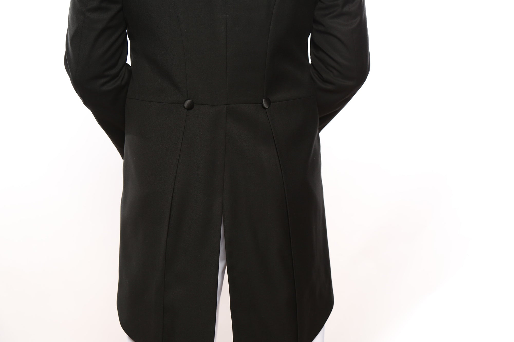 Classic Black Full Dress Tuxedo Tails by Rossiman