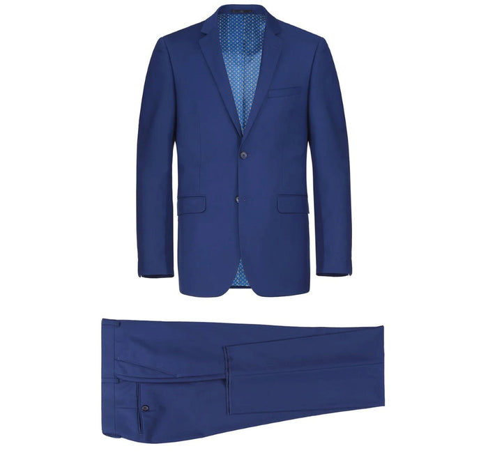 Classic 2 Piece Blue Suit - Regular Fit