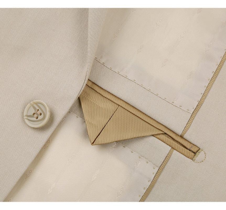 Vanderbilt Classic 2-Piece Regular Suit in Beige