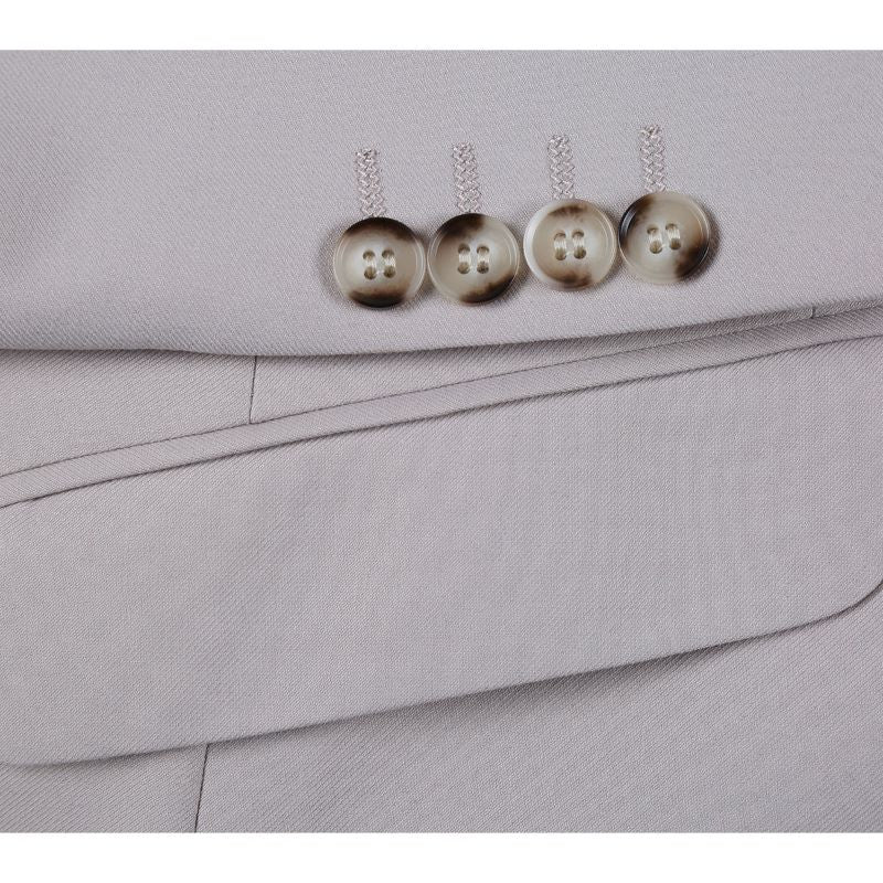 Classic 2 Piece Suit in Light Beige