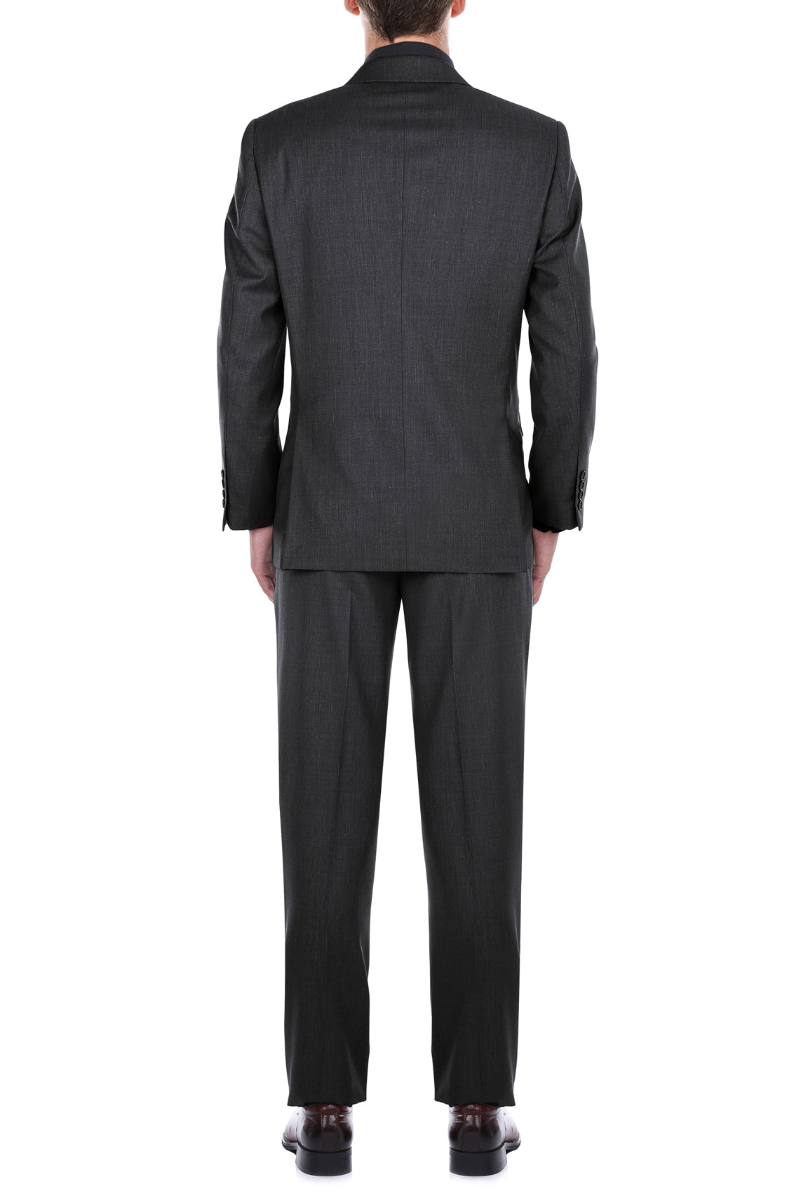 Regular Fit Charcoal Gray 2-Piece Suit - Limited Sizes