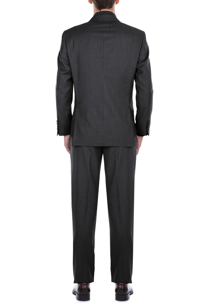 Regular Fit Charcoal Gray 2-Piece Suit - Limited Sizes