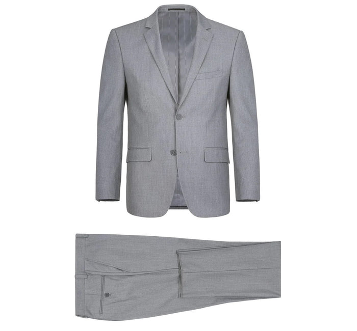 Vanderbilt Classic 2 Piece Suit Light Gray