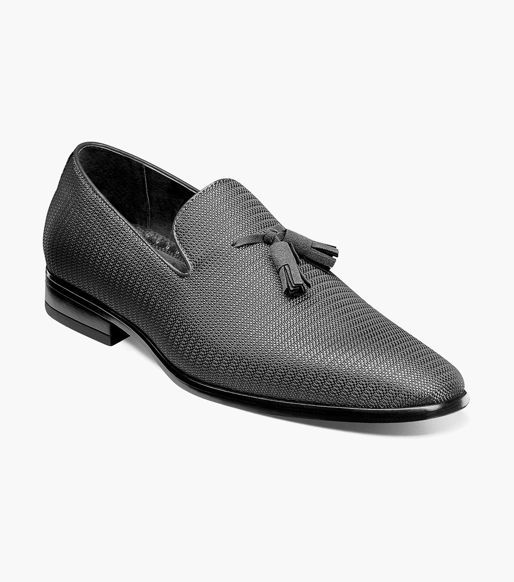 Stacy Adams Tazewell Plain Toe Tassel Slip On by Stacy Adams Shoes