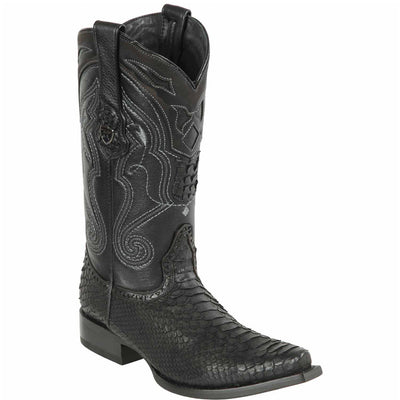 Black Snakeskin Boots