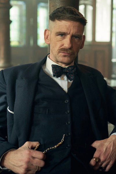 Mens Peaky Blinders Arthur Shelby 3 Piece Suit